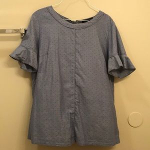Banana Republic dotted blouse